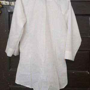 White Short Kurti Top