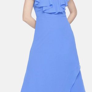 Lovely Vero Moda Blue Maxi Dress