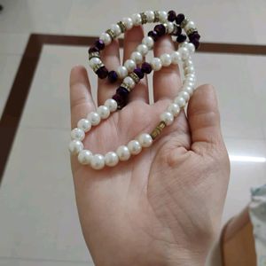 White Pearl Necklace