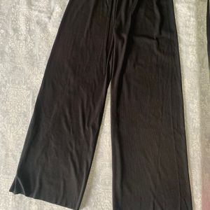 Black High Waist Korean Pants