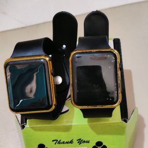 2 Digital Watch & Phone Stand