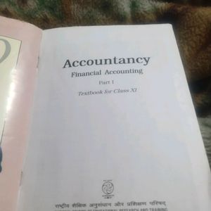 Accountancy Class 11 Ncert Part 1 Textbook