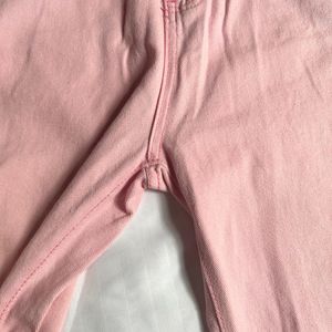 Pink Straight Fit Jeans ( Women)