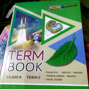 8th Class Term Books (Totally New Unused