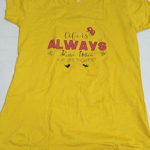 Girls Tshirt Regular Cotton (Negotiable)