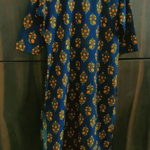 Navy Blue Kurti For Women 🔵