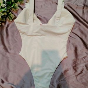 White Stylish Bodysuit