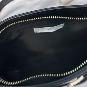 H&M Belt Detail Black Bag (latest)