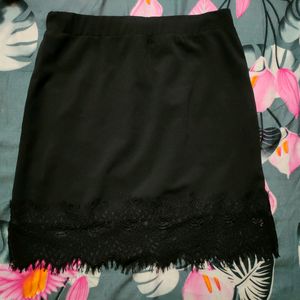 Black Mini Skirt - Shein