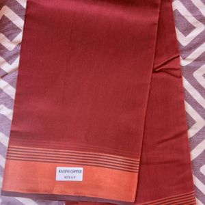 Saree With Running Blouse