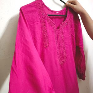 Pink Kurti