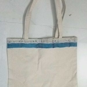 Indigo Print Tote Bag