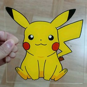 Pikachu Glass Painting// Pokemon