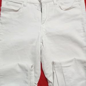 Lee white jeans