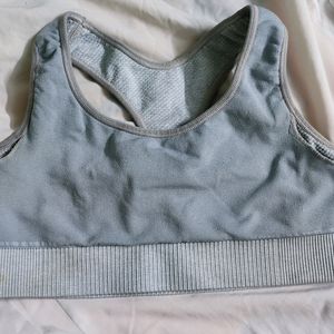 Grey Sports Bra