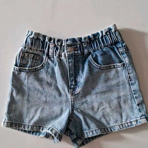 Combo Denim Shorts Girls