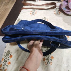 Very Spacious Shinny Multi zipper Bag Waterproof