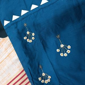 Embroidery Straight Kurti