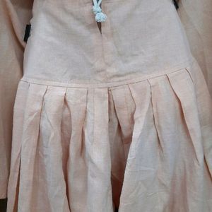 Peach Kurta Set