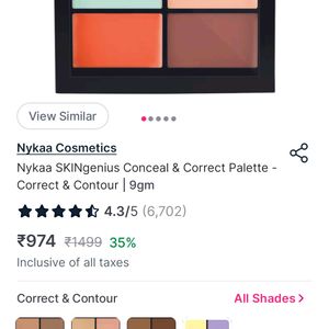 Nykaa Skin Genius Conceal And Correct Palette