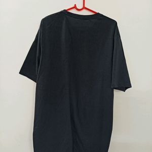 Black Over Size Tshirt