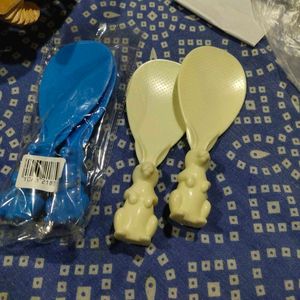 Imported Set Of 2 Ricespoons