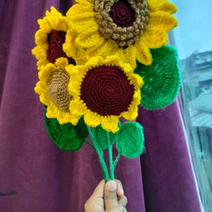 Crochet Sunflower