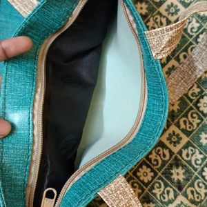 New Tote Bag - Teal Colour