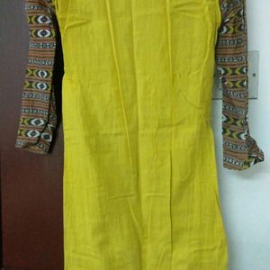 A Yellow Kurti