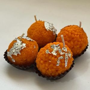 Pack of 4 Laddoo Candles