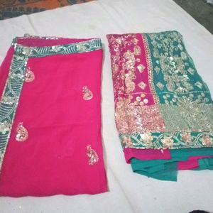 Lahenga Choli Fabric And Duptta Unstitched