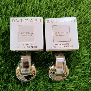 2 Pcs Bvlgari Omnia Crystalline Perfume