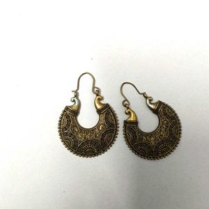 Black Boho Earrings