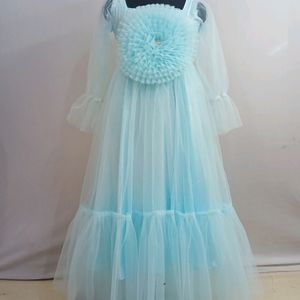 Gown 3d Flower