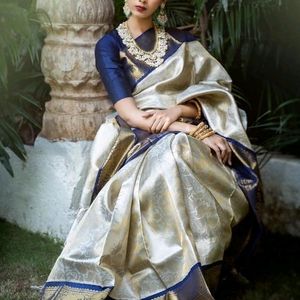 Soft Litchi Silk Saree