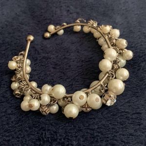 Designer Pearl and AD bracelet