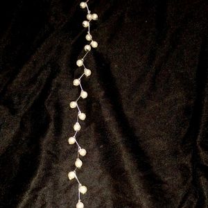 White Pearl Choker Set