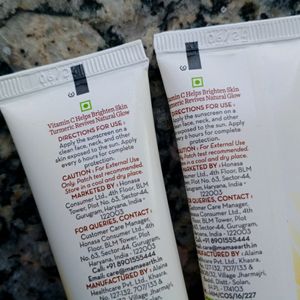 Mamaearth Vitamin C Sunscreens