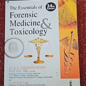 Forensic Medicine And Toxicology 34 Ed Reddy