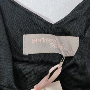 New Endless Top Black Size S