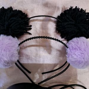 Hairband Set Of [10] +free Clip&band