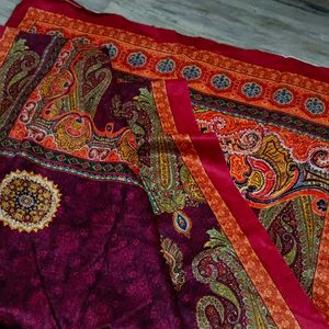 Pashmina Suit With Velvet Dupta