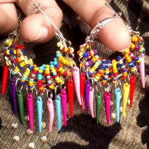 Multicolour earrings