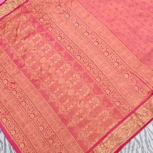 pure Kanchi pattu saree