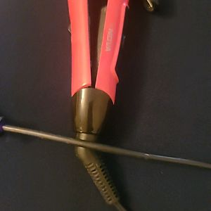 2 in 1 hair curler and straightener