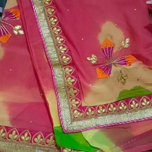 Pink Colour Saree