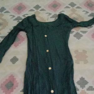 Olive Green Colour Kurti