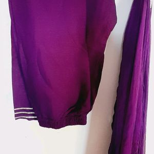 Beautiful Purple Kurta Set (Women's)