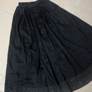 Black Designer Skirt