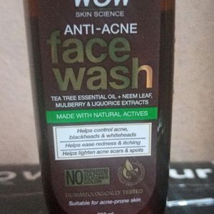 WOW Anti Acne Facewash